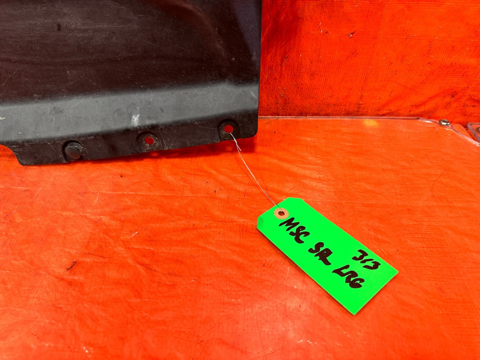 14 15 INFINITI Q50 3.7L   RADIATOR SUPPORT TRIM AIR INTAKE PLATE   OEM #3131