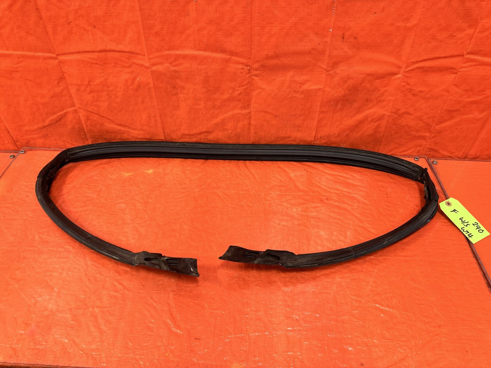 00 09 HONDA S2000   INNER EXTERIOR WINDSHIELD RUBBER WEATHER STRIP TRIM OEM #2900