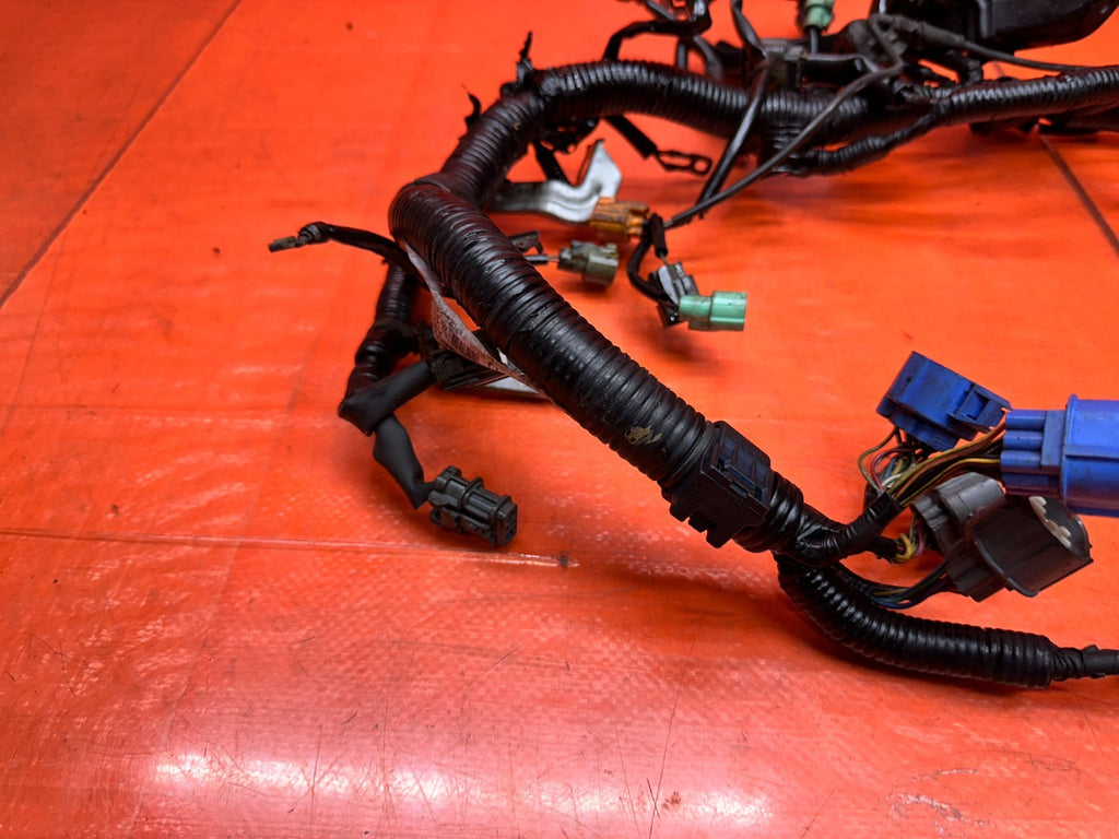97 01 HONDA PRELUDE 2.2L H22A MT MANUAL ENGINE MOTOR WIRE WIRING HARNESS #33510