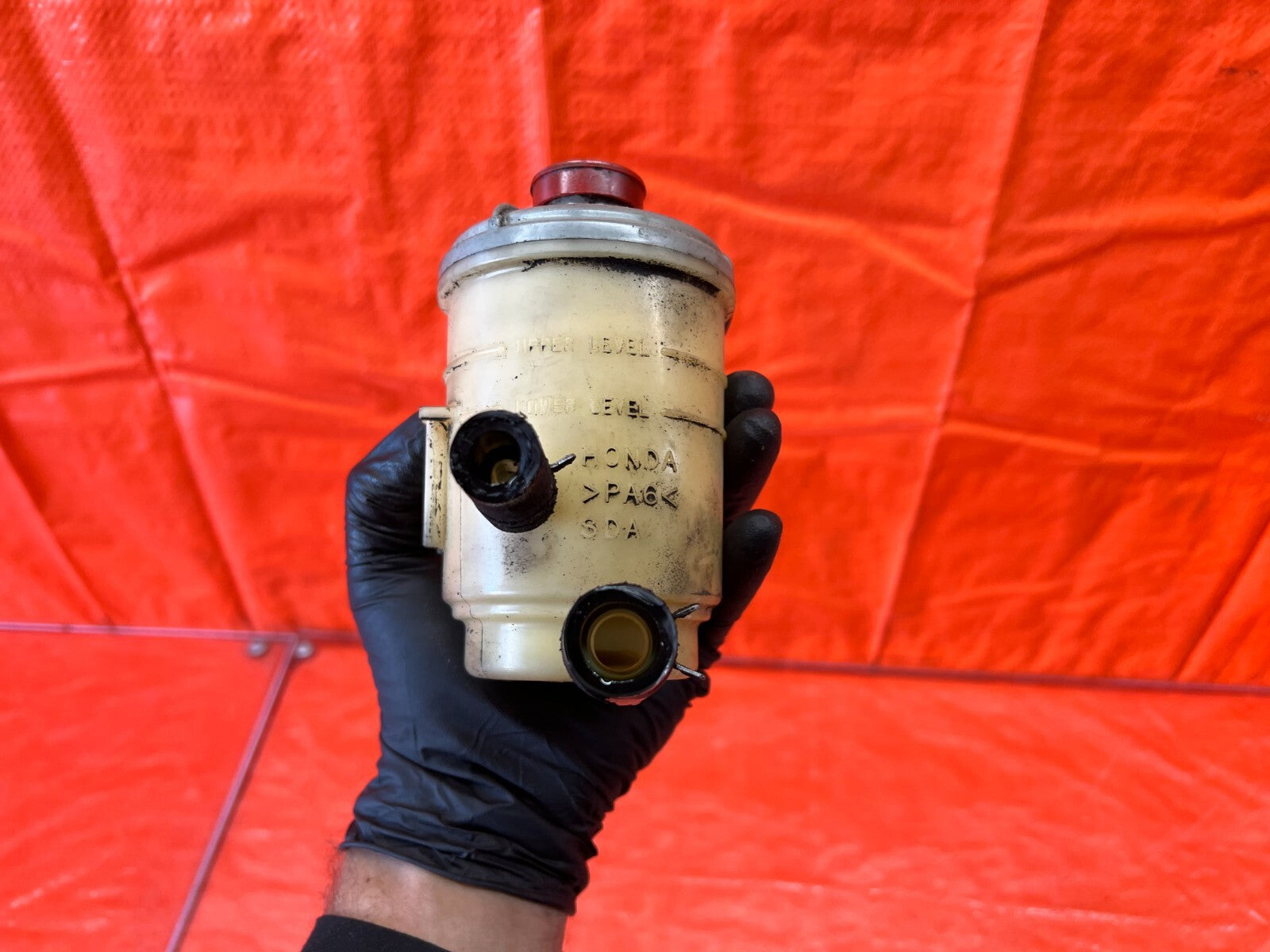 04 08 ACURA TL   POWER STEERING RESERVOIR TANK BOTTLE   OEM FACTORY OE5