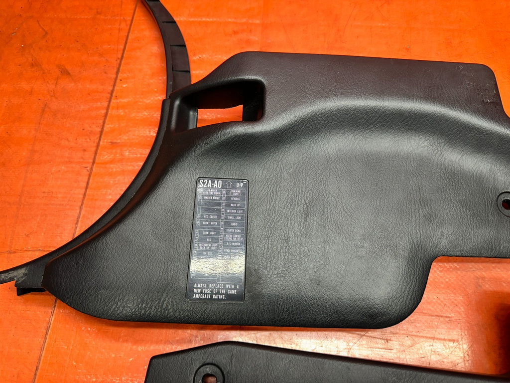 00-09 HONDA S2000 AP1 AP2 DRIVER PASSENGER FOOTWELL KICK PANELS OEM #3377