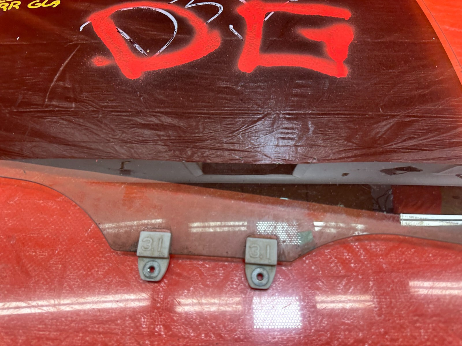 04 08 ACURA TSX   DOOR GLASS WINDOW   PASSENGER RIGHT REAR   OEM #2056