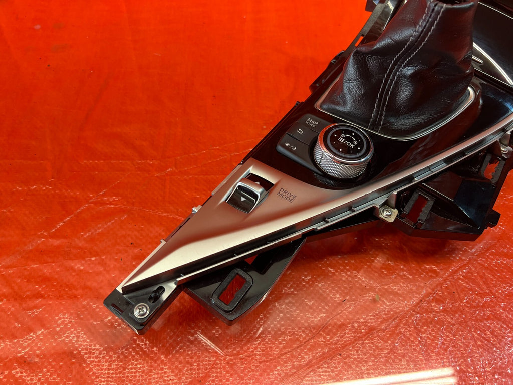 14 22 INFINITI Q50   CENTER / SHIFTER CONSOLE W/ CONTROLS   W/O NAVI   OEM #1311