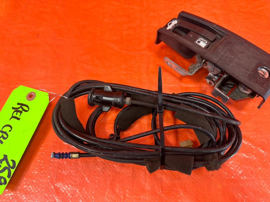 97 01 HONDA PRELUDE   TRUNK & GASOLINE GAS FUEL RELEASE CABLE WIRE   OEM #2594