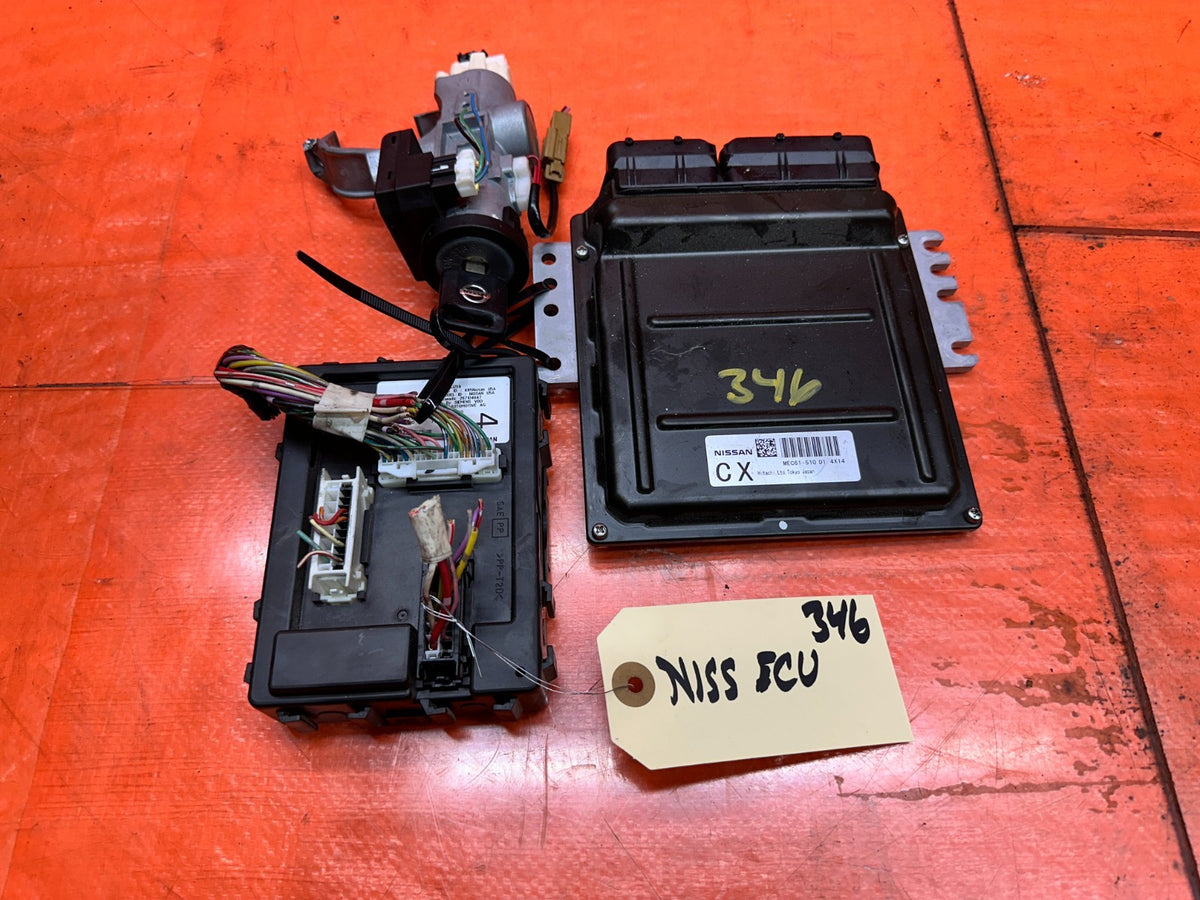 03-06 NISSAN 350Z 3.5L 6 SPEED MANUAL ECU BCM KEY SET MEC61-510 OEM #3460