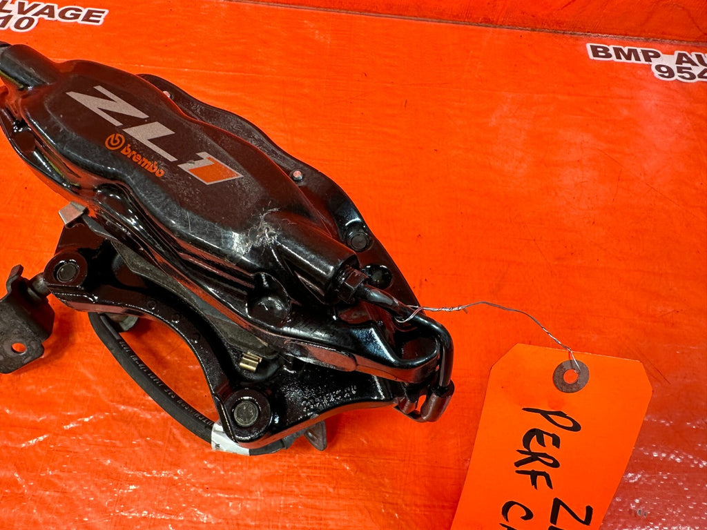12 15 CHEVROLET CHEVY CAMARO ZL1   BREMBO CALIPERS   PASSENGER RIGHT REAR   OEM5