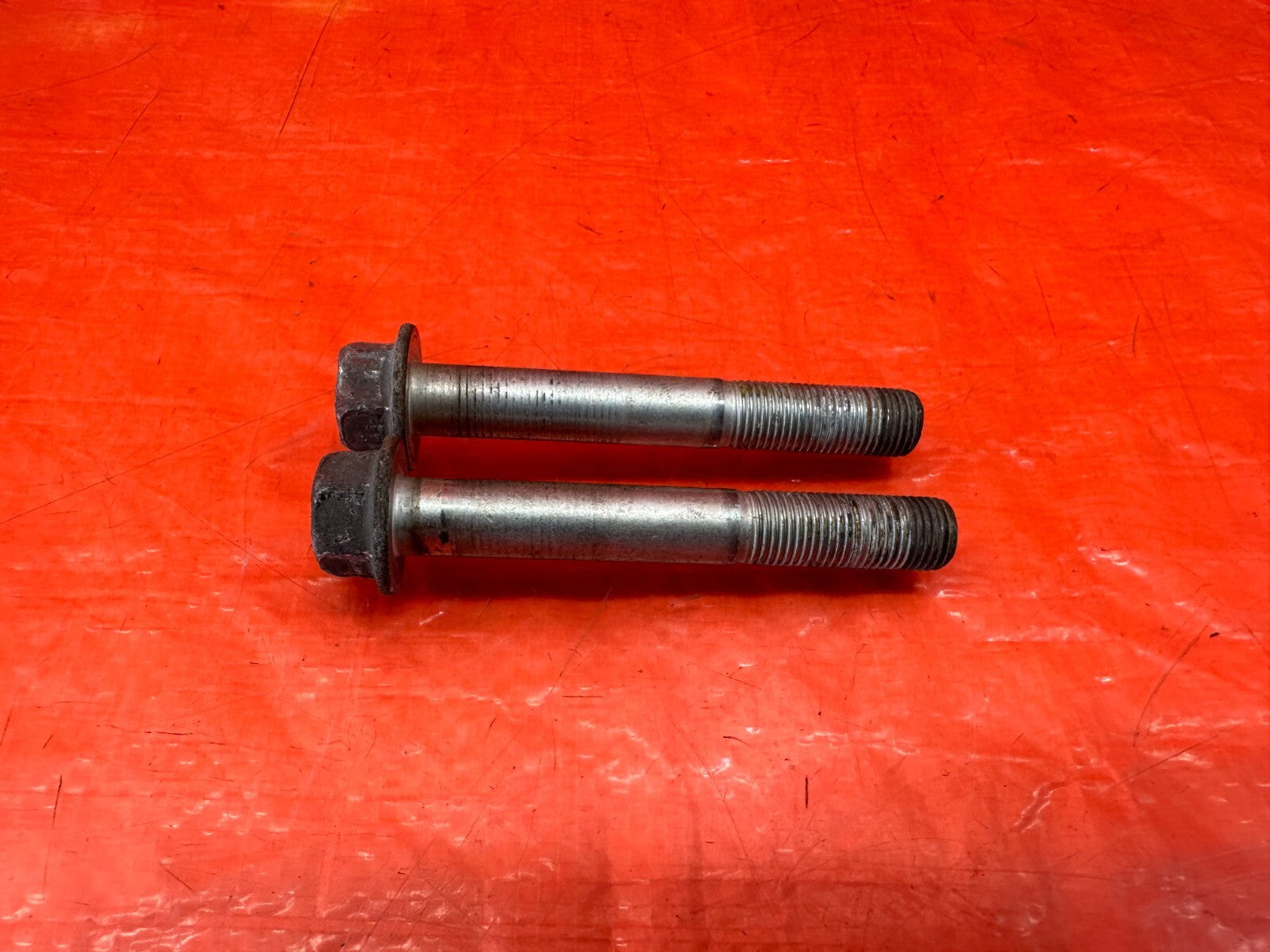 00 09 HONDA S2000   REAR SHOCKER ABSORBER LOWER MOUNTING BOLTS HARDWARE OEM #2240