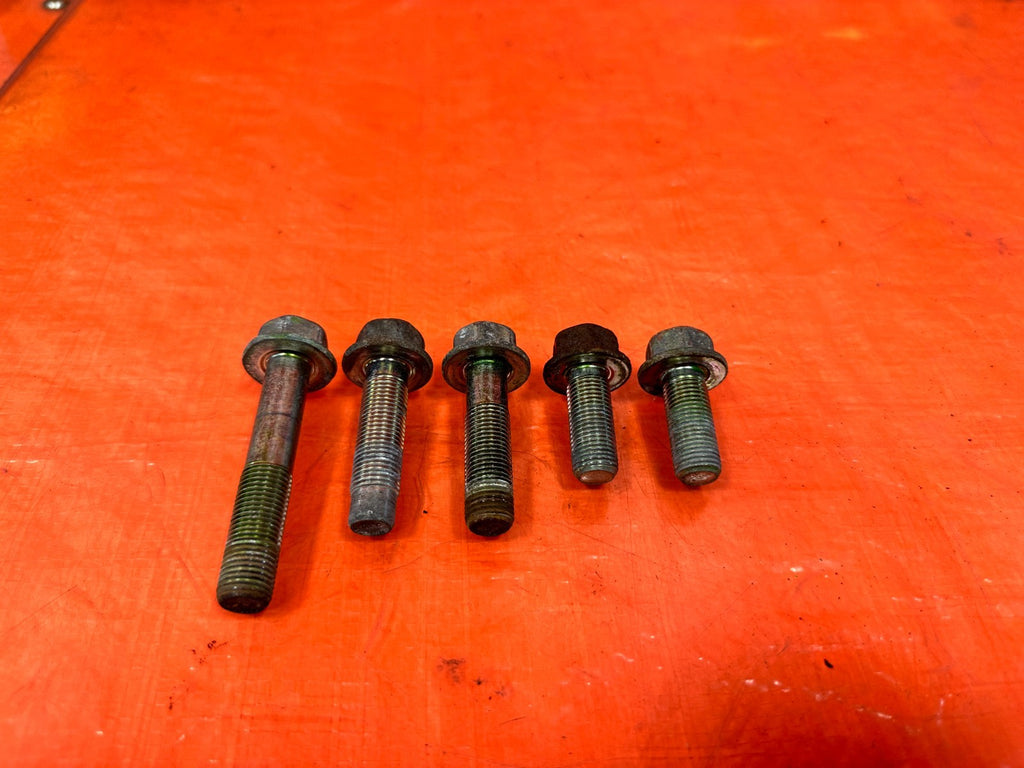 09 14 ACURA TSX   PASSENGER RIGHT ENGINE MOTOR MOUNT BOLTS HARDWARE   OEM #3051