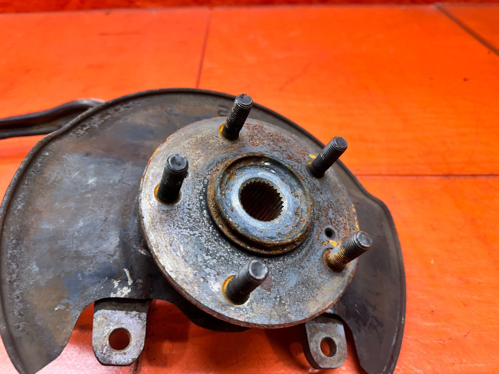 97 01 HONDA PRELUDE 2.2L LEFT DRIVER FRONT KNUCKLE SPINDLE CONTROL ARM OEM #3367