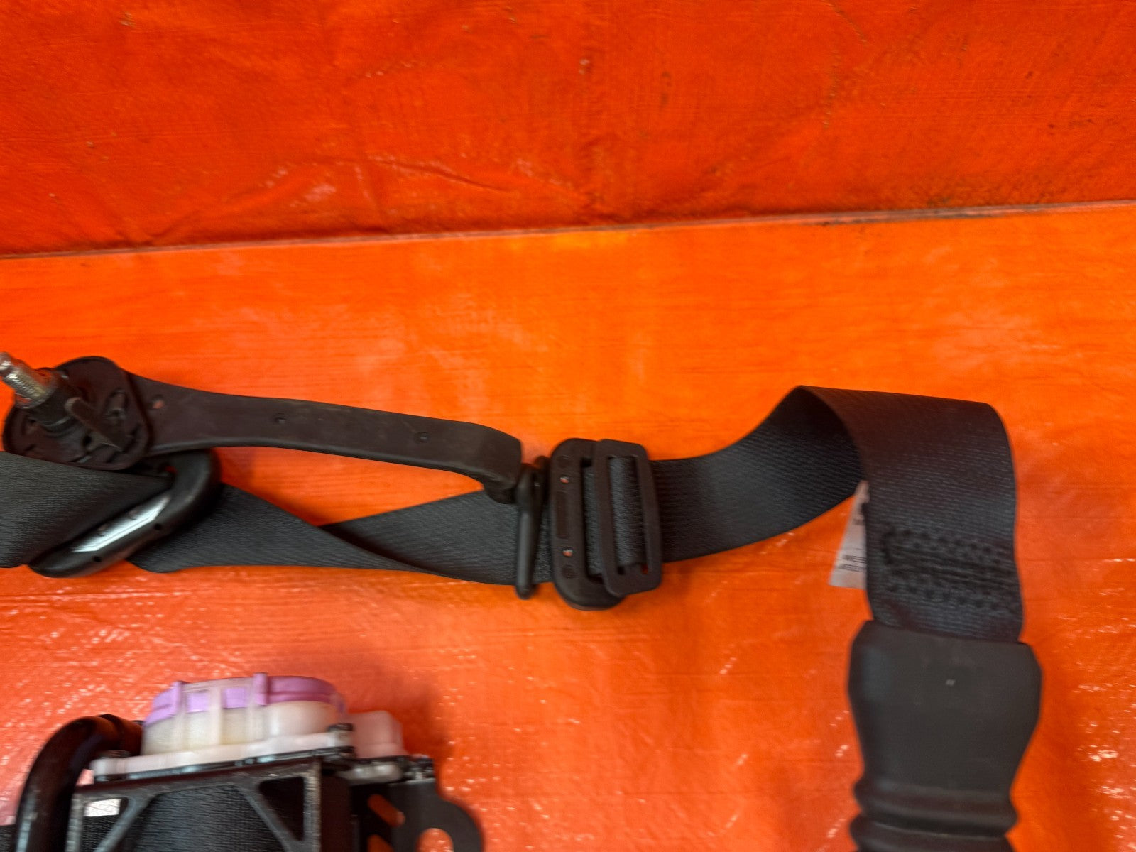 14 23 INFINITI Q50 LEFT & RIGHT FRONT SEAT BELTS SAFETY BELT BLACK OEM FACTORY .11