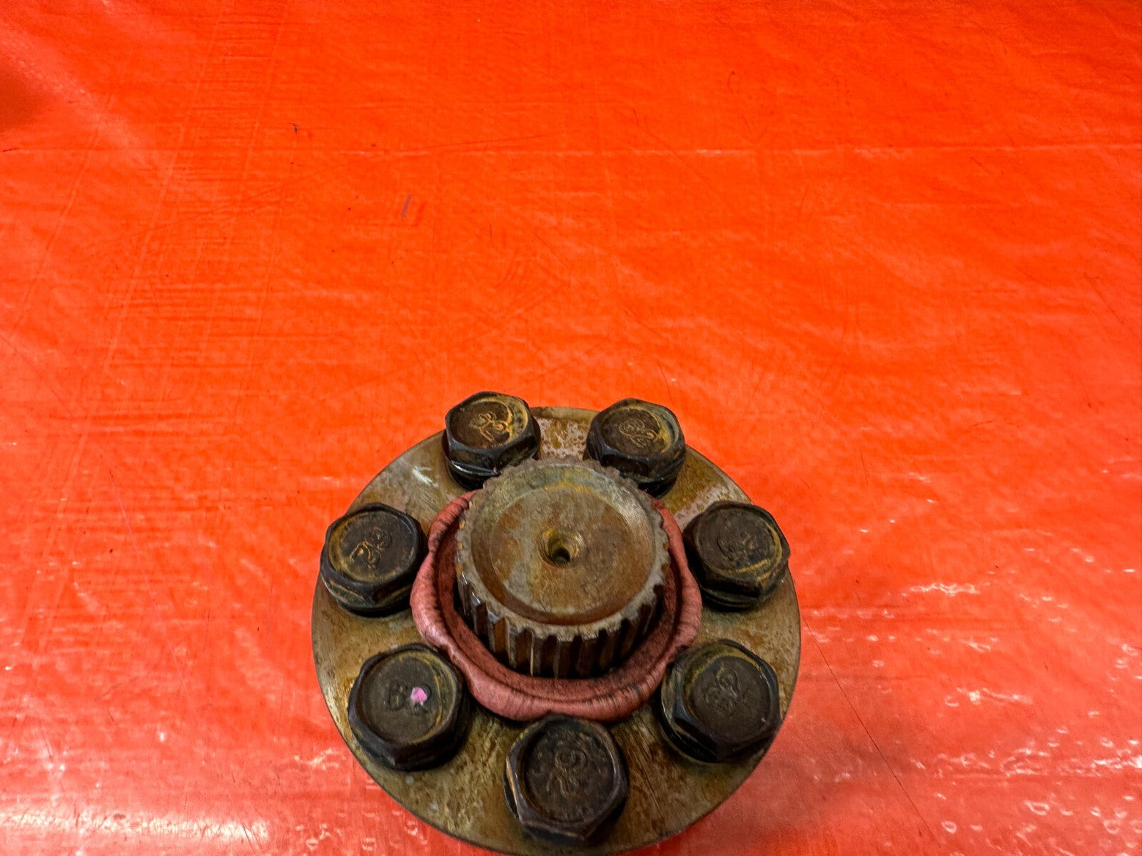 09 12 LANCER EVOLUTION X EVO 10   AUTOMATIC FLYWHEEL TORQUE CONVERTER BOLTS #2145
