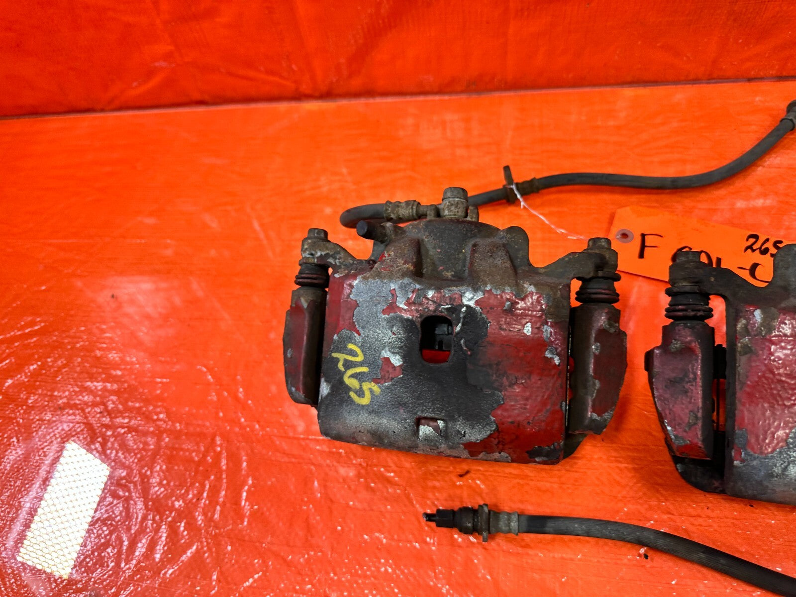 12 15 HONDA CIVIC SI   FRONT BRAKE CALIPERS   LEFT RIGHT CALIPER SET   OEM #2658