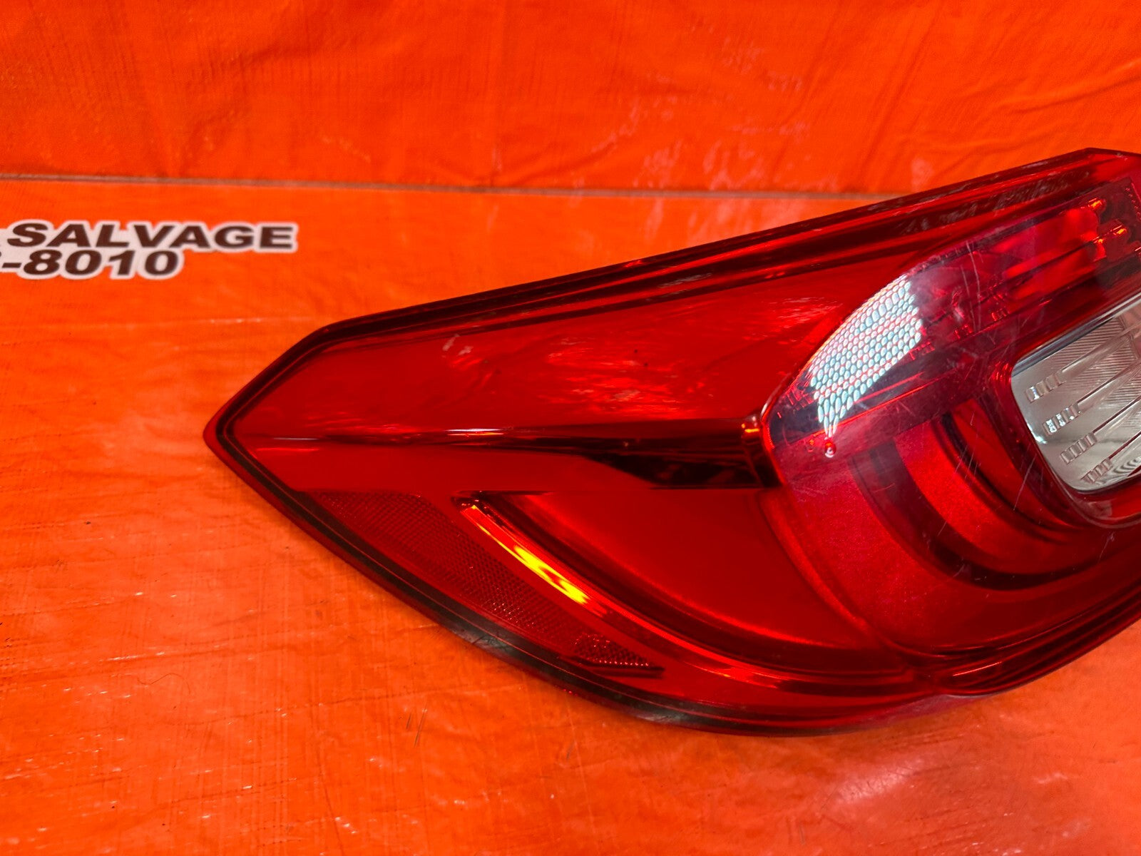 18 20 HONDA ACCORD SEDAN   DRIVER LEFT OUTER TAIL LIGHT TAIL LAMP   OEM FACTORY6