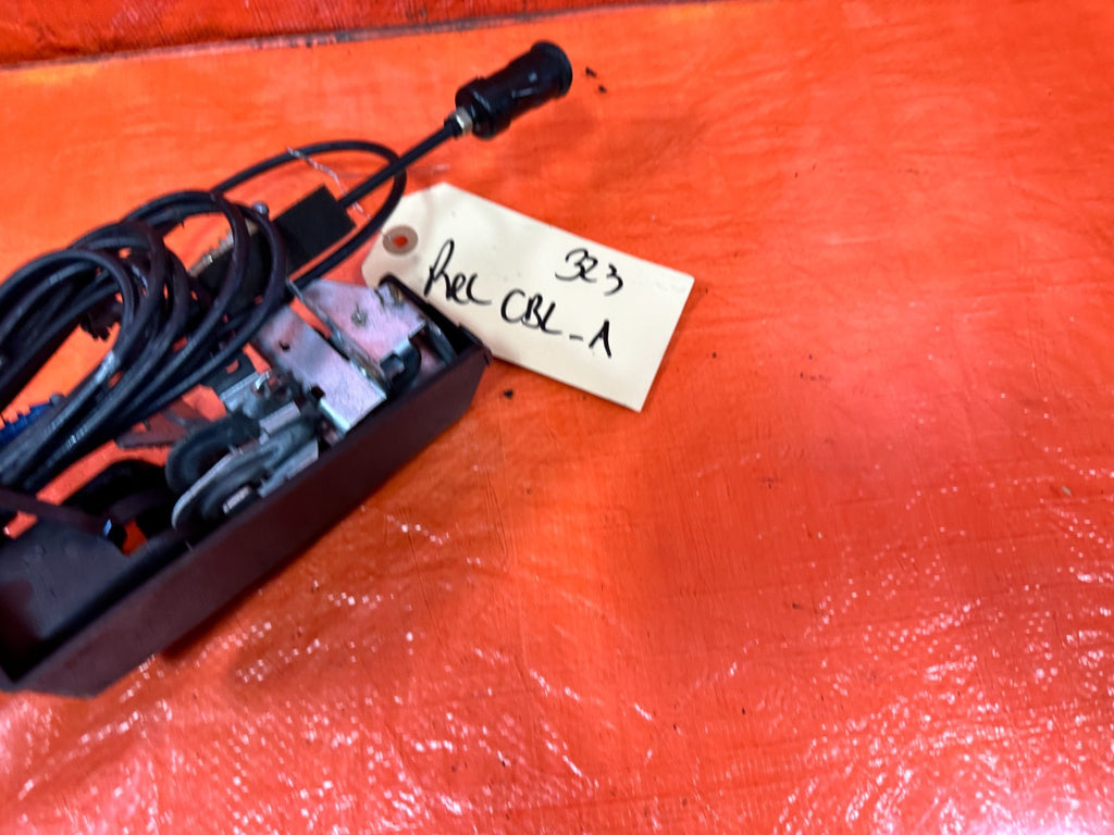 97 01 HONDA PRELUDE   TRUNK & GASOLINE GAS FUEL RELEASE CABLE WIRE   OEM #3239