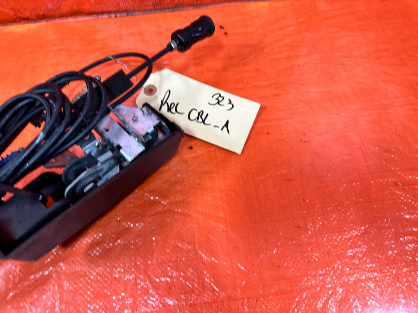 97 01 HONDA PRELUDE   TRUNK & GASOLINE GAS FUEL RELEASE CABLE WIRE   OEM #3239