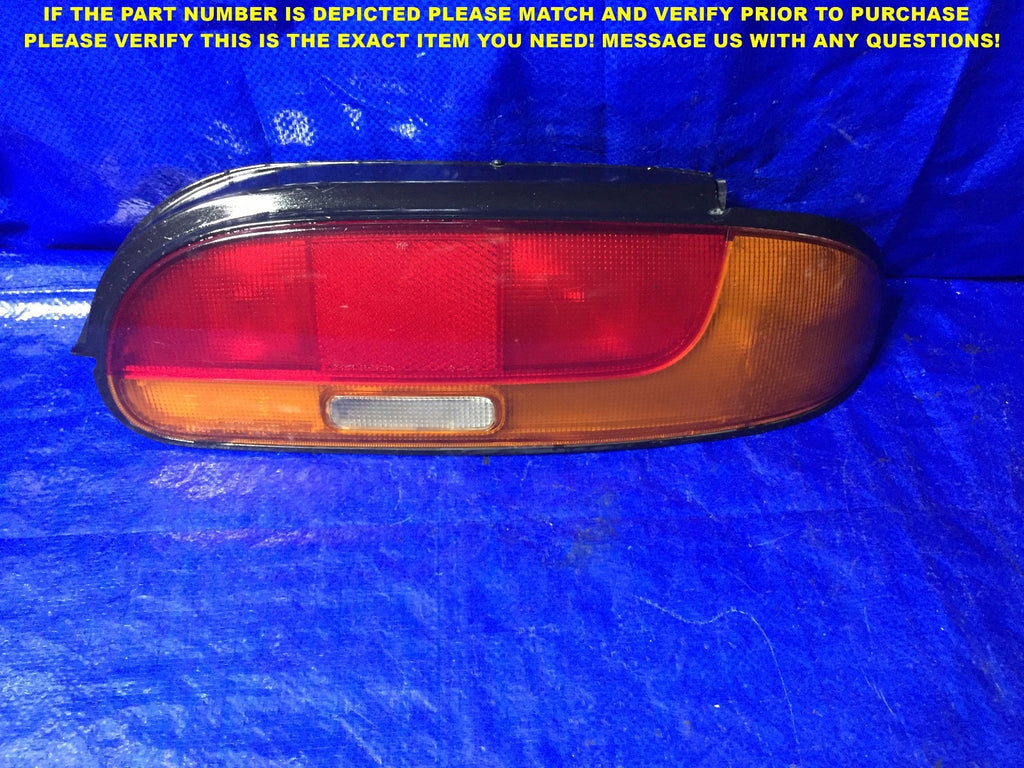OEM 1991 1992 1993 NISSAN 100NX PASSENGER RIGHT TAIL LIGHT 91 92 93 R RH0