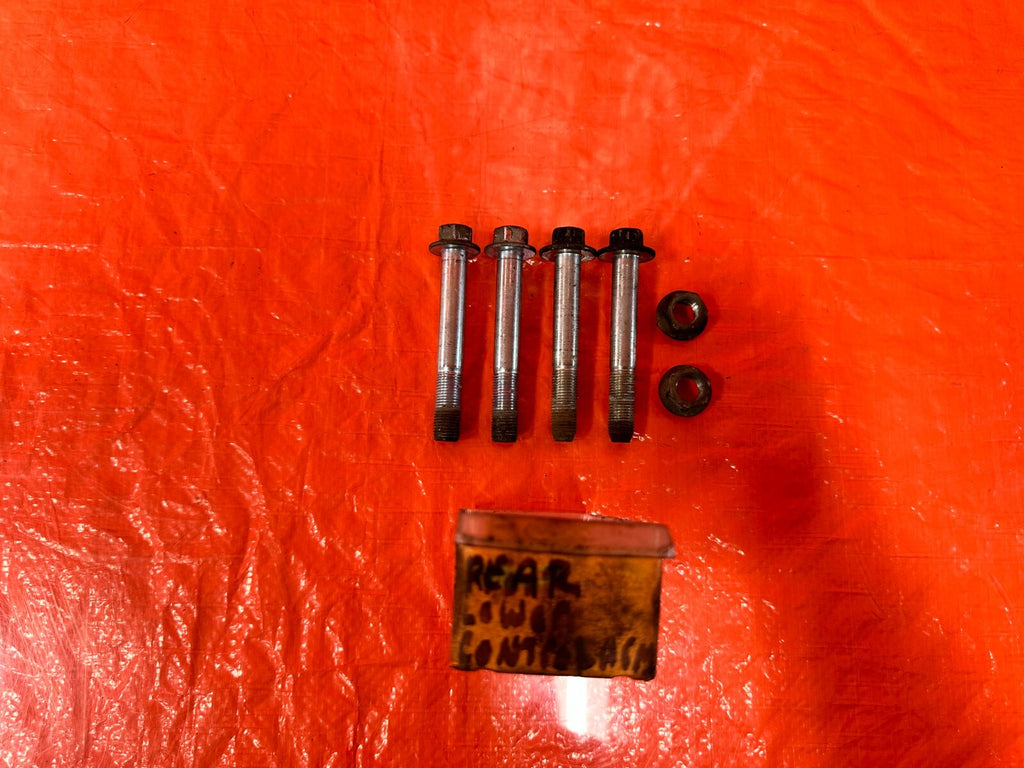 09 14 ACURA TSX   REAR LOWER CONTROL ARM BOLTS HARDWARE   OEM FACTORY #2790