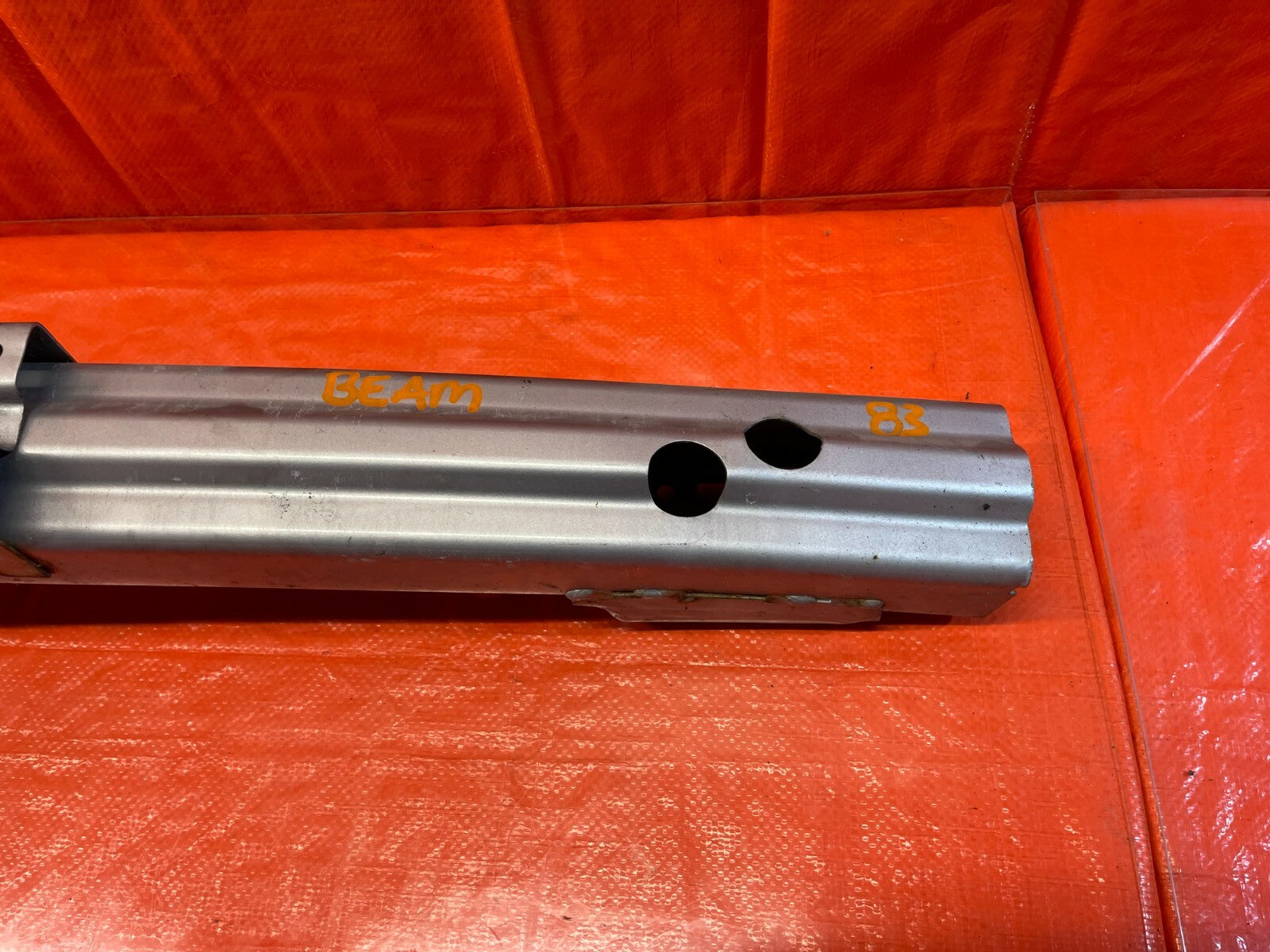 05 06 ACURA RSX   REAR REINFORCEMENT RE BAR CRASH BEAM   BLACK   OEM OE #833