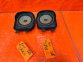 97 01 ACURA INTEGRA 2D REAR SPEAKER MOUNTING BRACKETS PODS LEFT & RIGHT OEM #2680