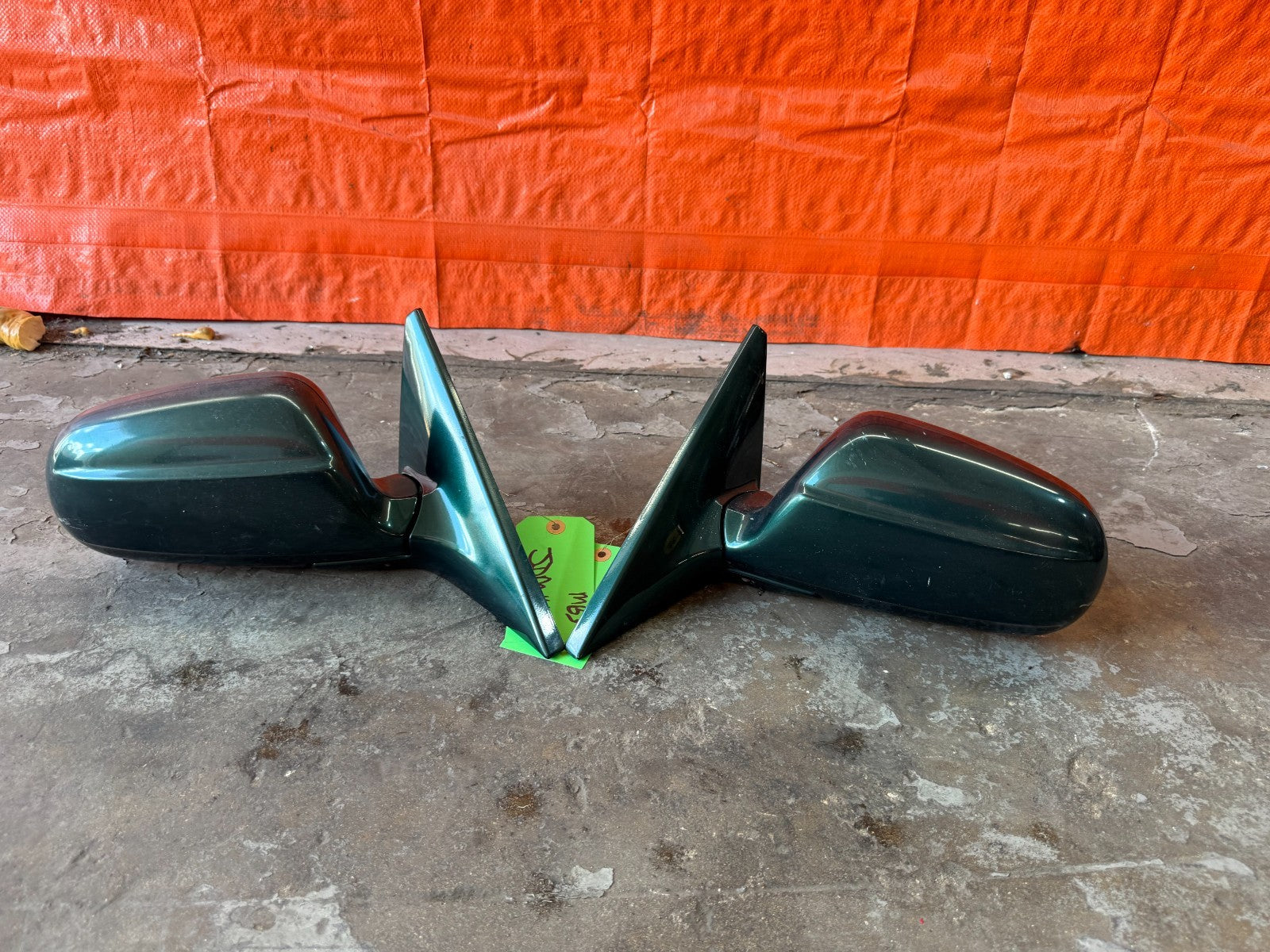 96 00 HONDA CIVIC SEDAN 4D   JDM MODEL   MANUAL NON POWER FOLDING MIRRORS   OEM1