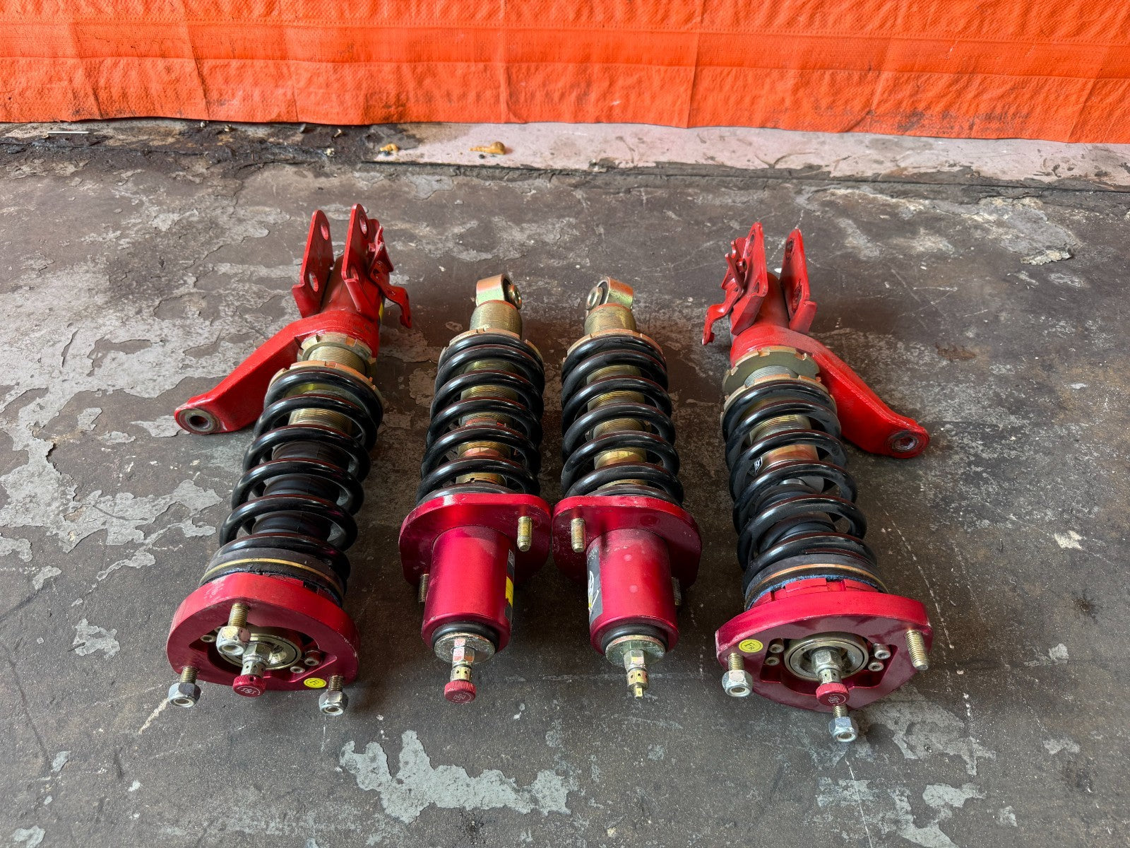 02 06 ACURA RSX TYPE S 2.0L FUNCTION FORM TYPE 2 COILOVERS OEM #DC5 #DNP18