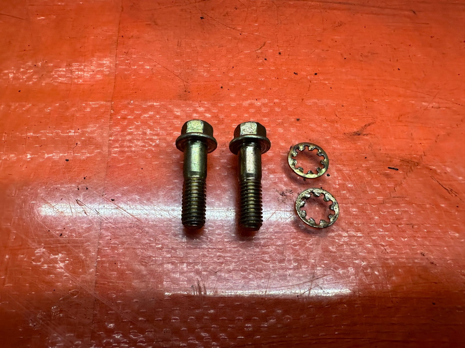 1994 2001 ACURA INTEGRA STEERING COLUMN SWIVEL U JOINT BOLT WASHER #3314