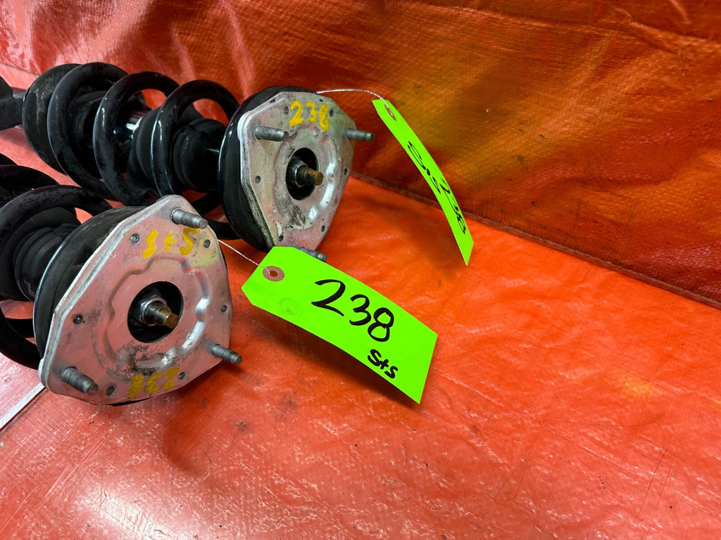 09 13 INFINITI G37 SEDAN FRONT SHOCKS & SPRINGS LEFT & RIGHT FACTORY OEM OE 2371