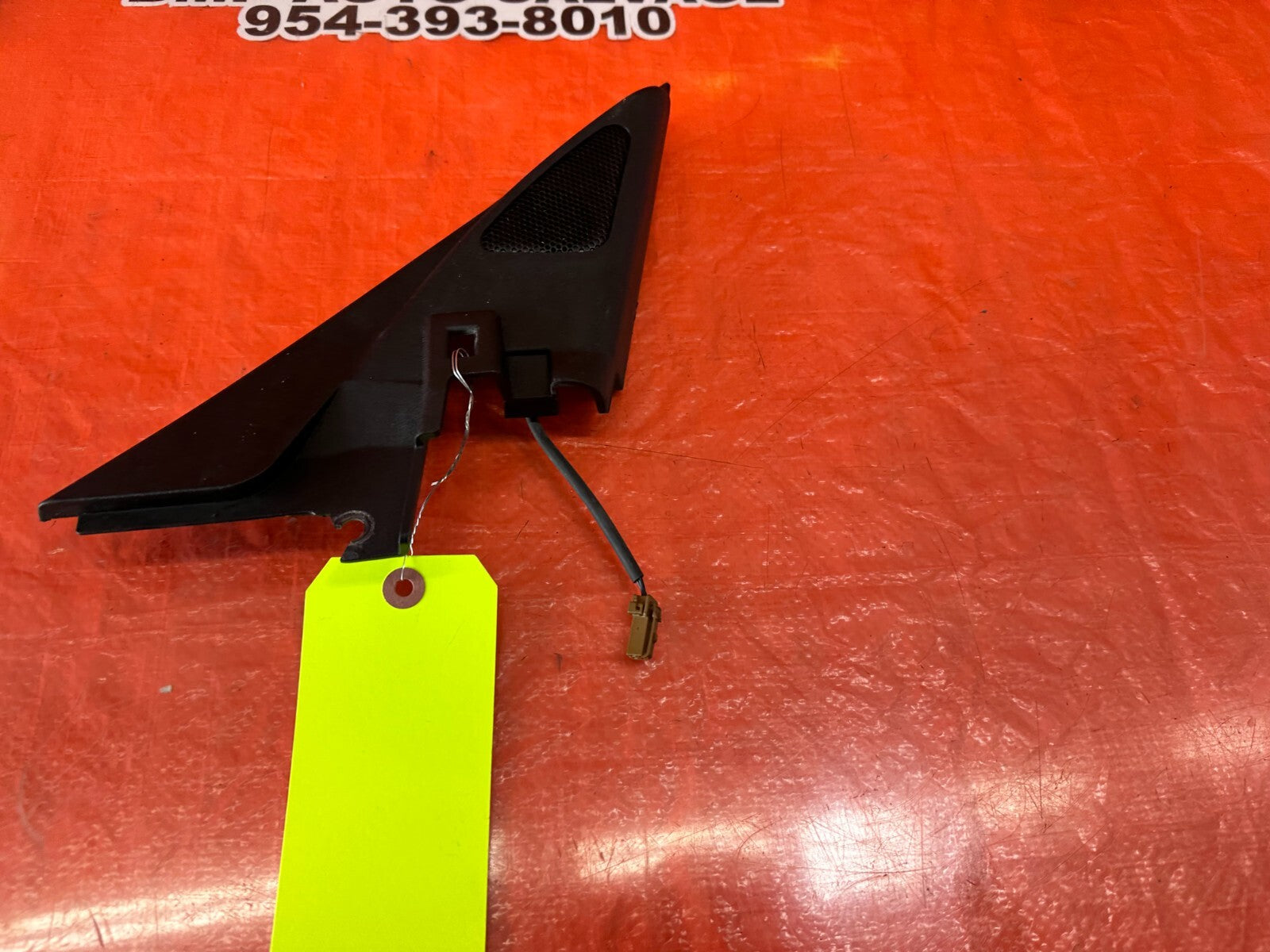 08 15 INFINITI G37 & Q60    PASSENGER RIGHT TWEETER W/ GARNISH TRIM   OEM #2452