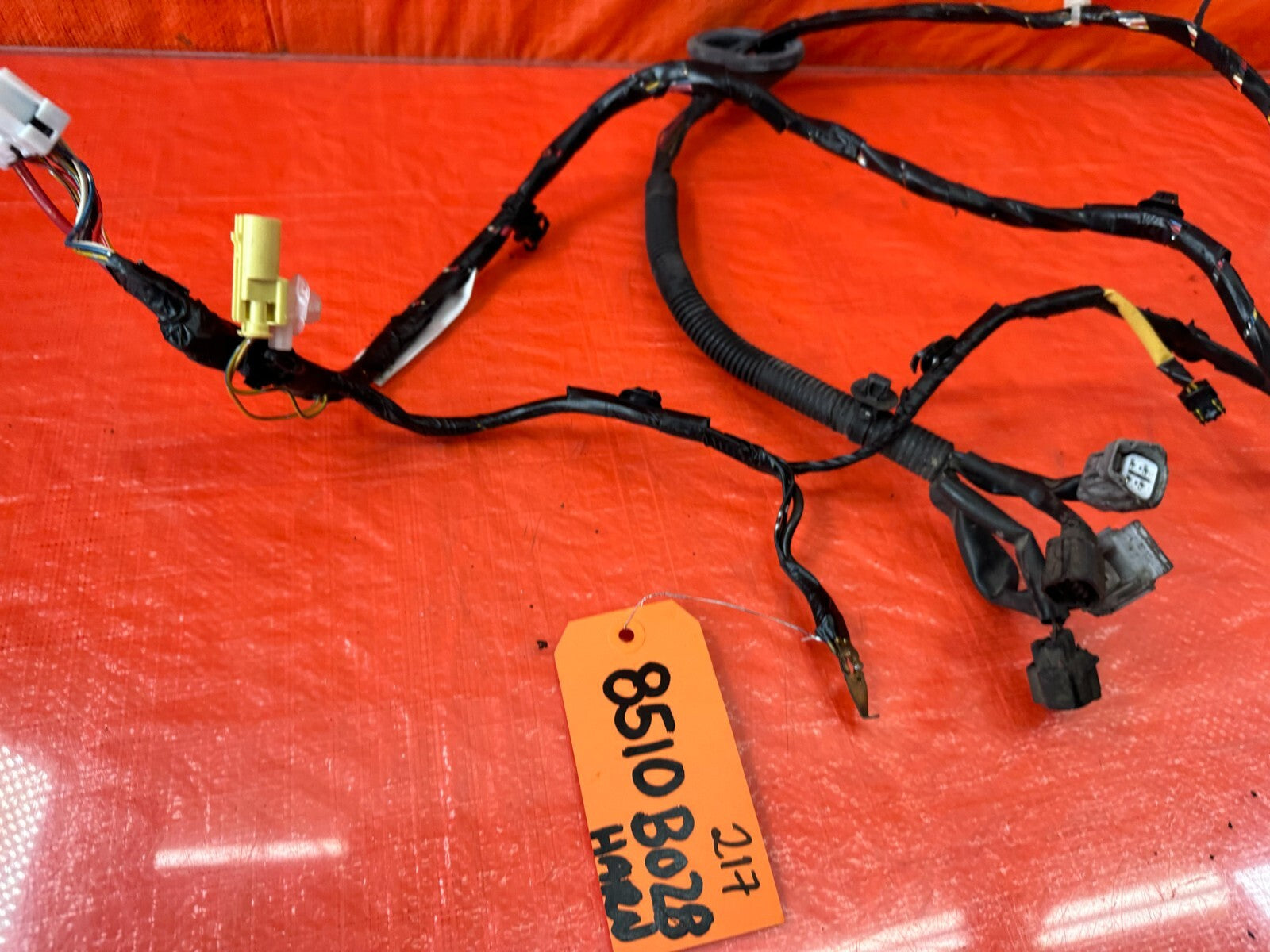 08 15 LANCER EVOLUTION X EVO 10 RIGHT REAR CHASSIS WIRE HARNESS WIRING LOOM #2173