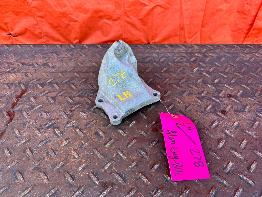 08 15 INFINITI G37 Q60 RWD ONLY DRIVER LEFT ALUMINUM ENGINE BRACKET OEM 2780