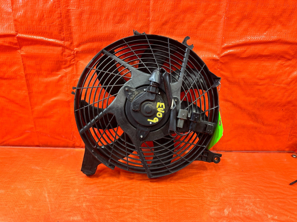 03 06 LANCER EVOLUTION VIII 8 EVO IX 9   7 BLADE RADIATOR COOLING FAN  OEM #EVO90
