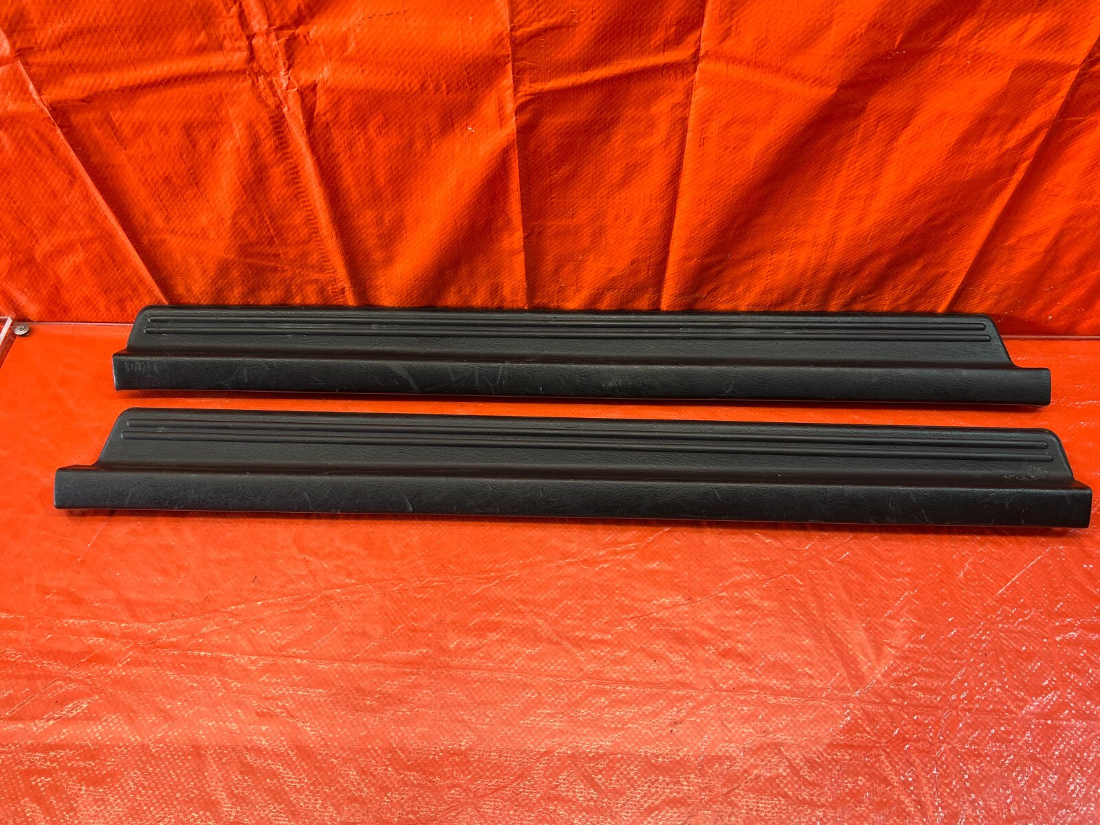 97 01 HONDA PRELUDE   FLOOR PILLAR SCUFF PLATE DOOR SILL SET LEFT RIGHT OEM #1200