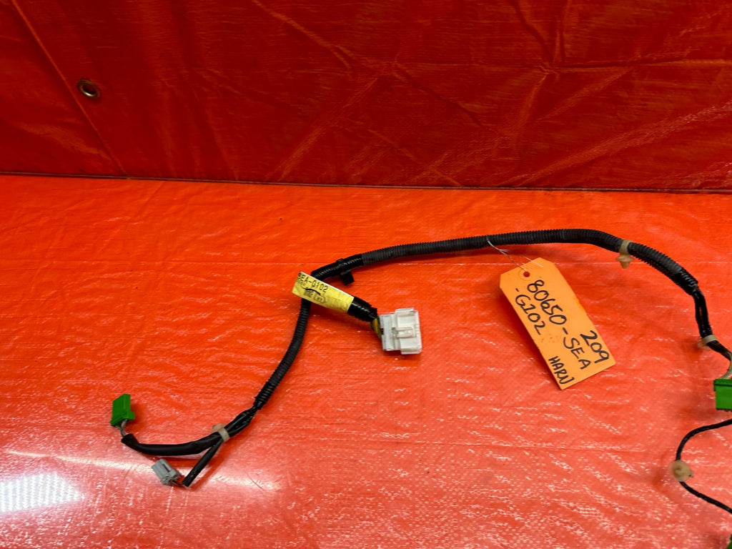 04 08 ACURA TSX   HVAC AIR CONDITIONING BLOWER SUB WIRE HARNESS   OEM #2096