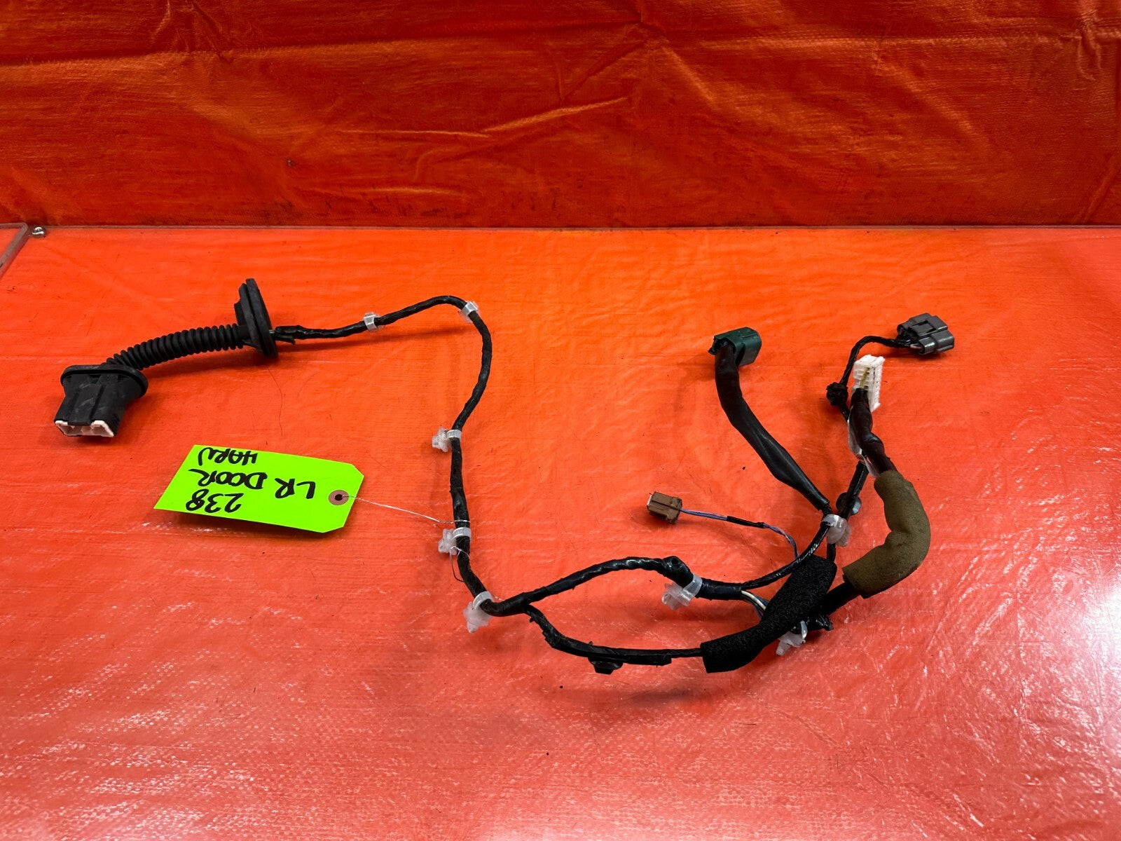 2012 12 INFINITI G37 SEDAN   LEFT REAR DOOR WIRING HARNESS WIRE LOOM OEM 2380