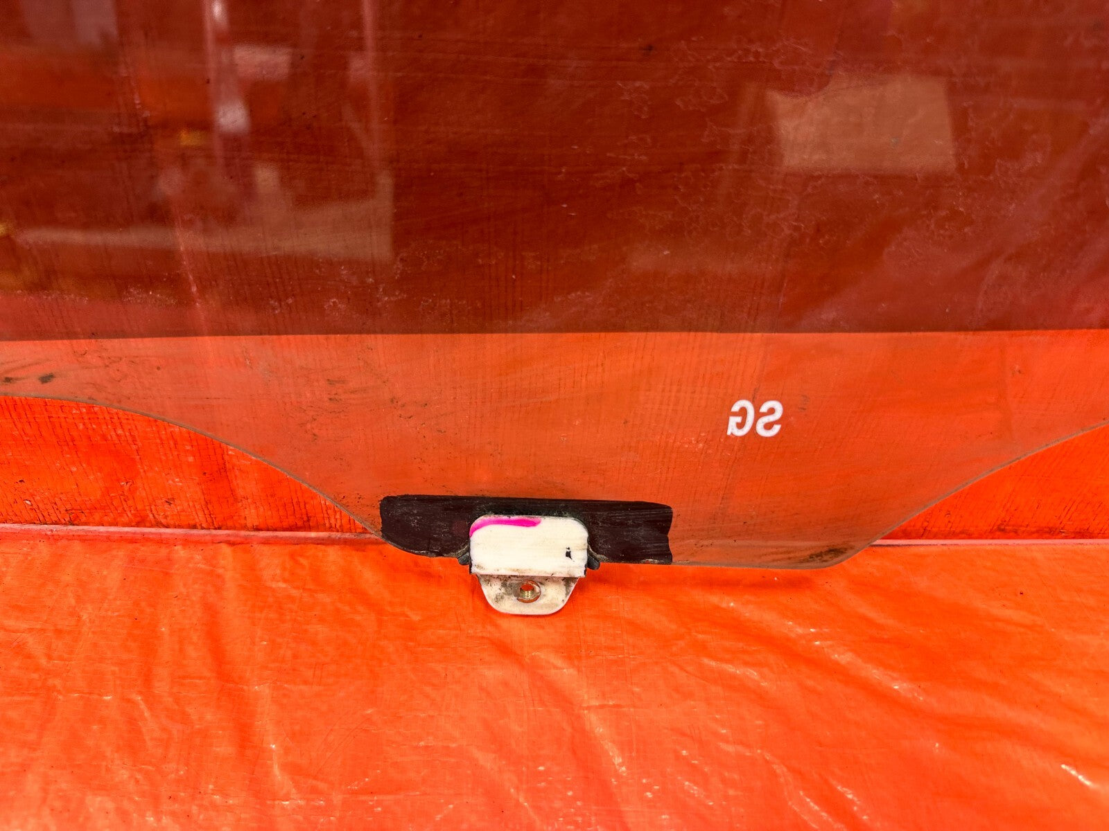 96 00 HONDA CIVIC EX COUPE   PASSENGER RIGHT FRONT DOOR WINDOW GLASS   OEM #28510