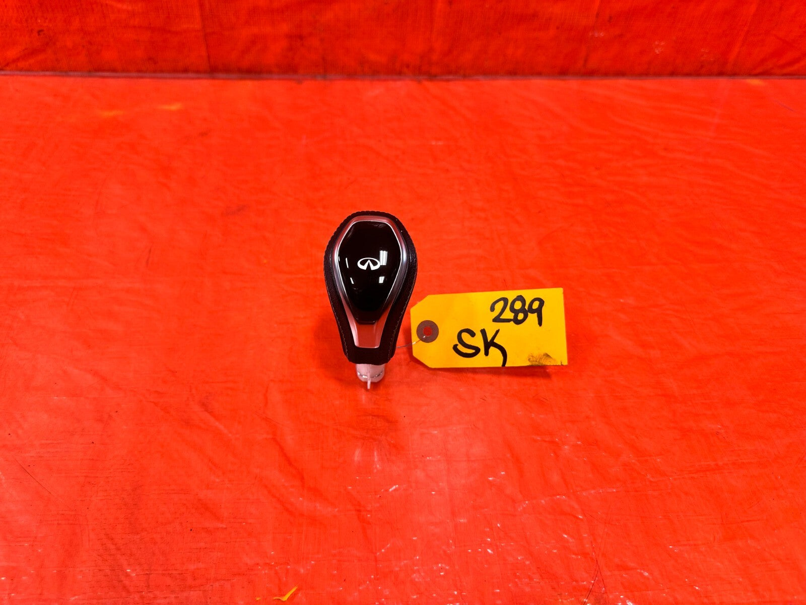 17 20 INFINITI Q60   AUTOMATIC SHIFT KNOB GEAR SELECTOR KOB   OEM FACTORY #2890