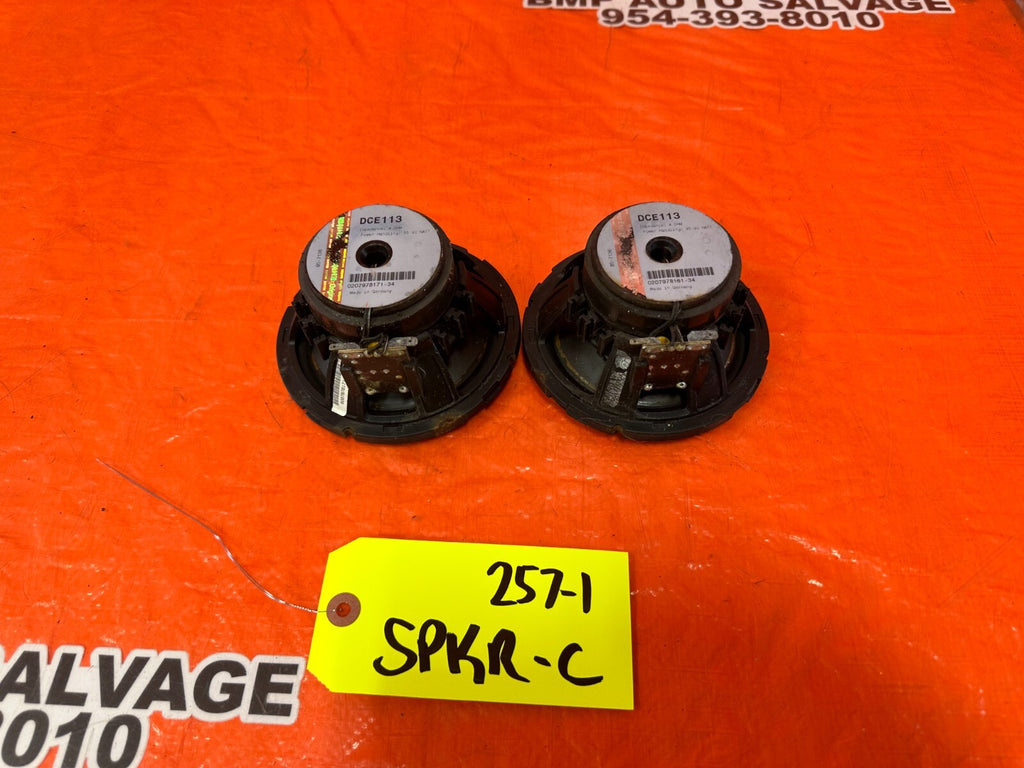 93 97 HONDA DEL SOL   MB QUART DCE113 SPEAKERS   #2575