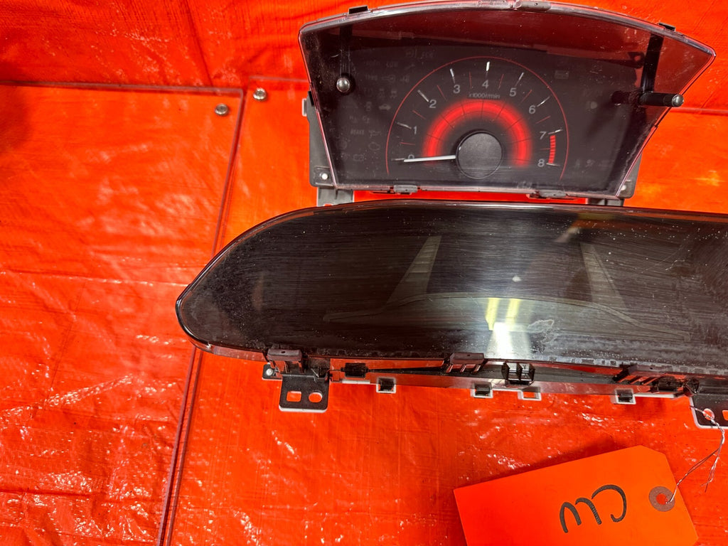 2013 13 HONDA CIVIC SI 2D COUPE   RED FACE   INSRTUMENT CLUSTER SPEEDOMETER OEM7