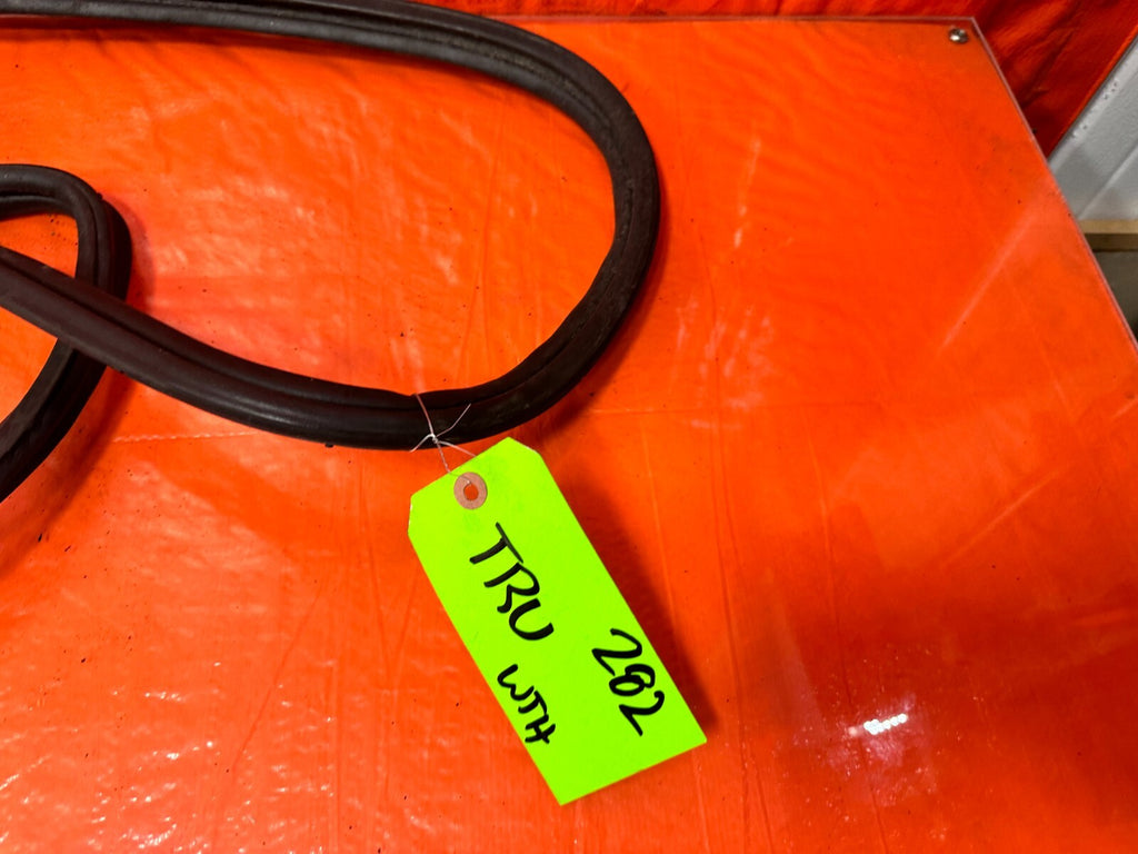 07 11 HONDA CIVIC SI SEDAN TRUNK WEATHER STRIP TRIM GASKET LINER LINING OEM #2822