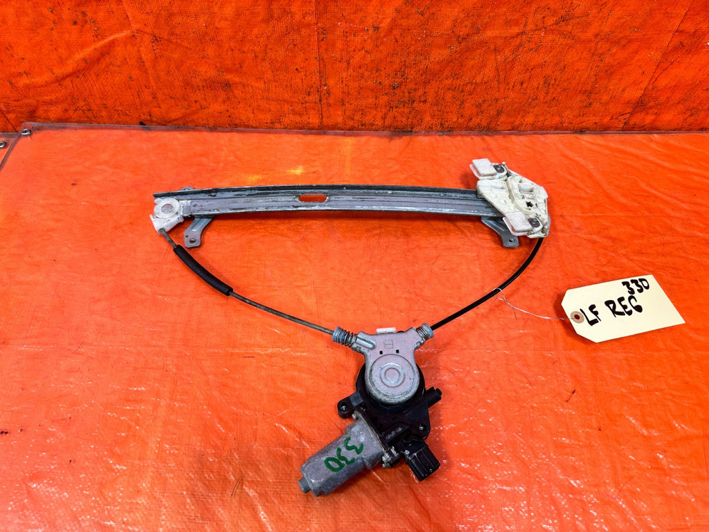 04 08 ACURA TSX LEFT DRIVER FRONT POWER WINDOW REGULATOR W/ MOTOR OEM #3300