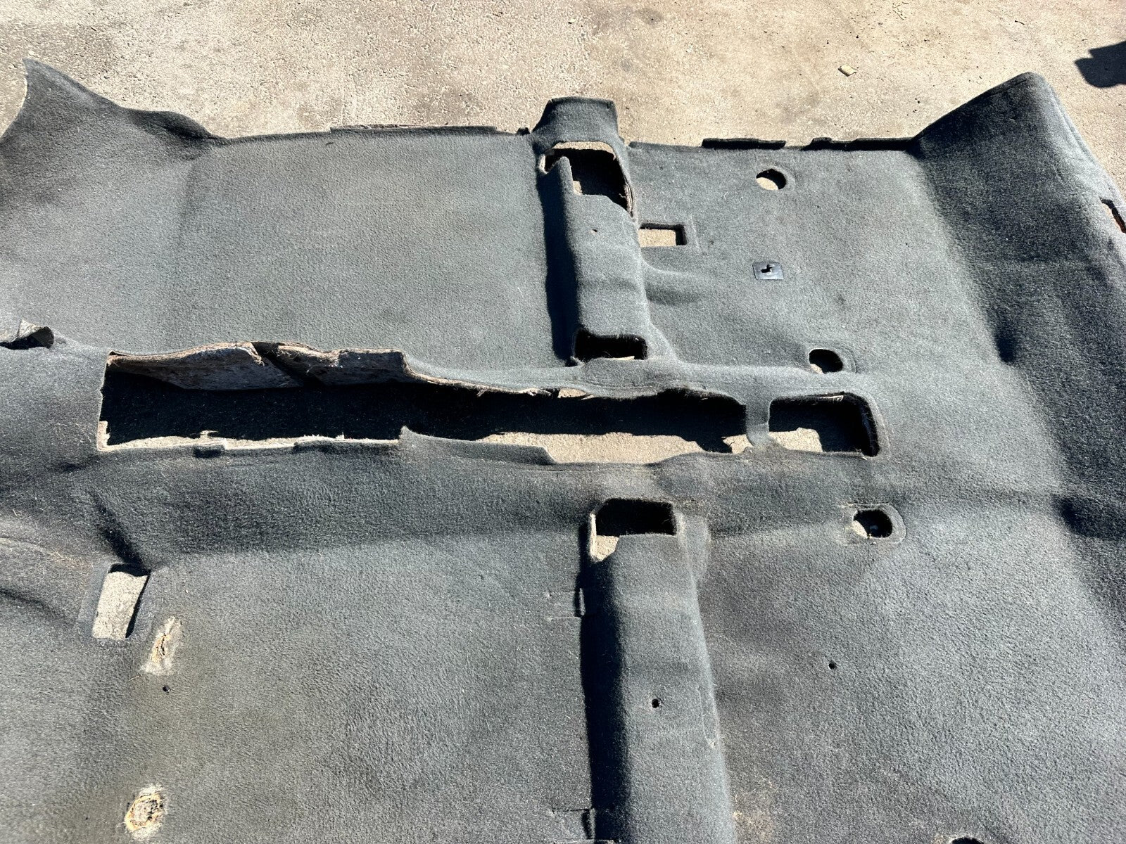 OEM 2010 10 HONDA CIVIC SI 2 DOOR COUPE   FACTORY BLACK CARPET  OEM #FG27