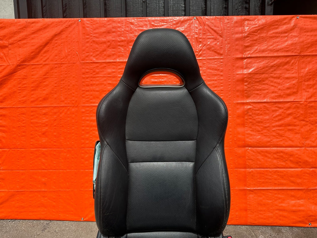 05 06 ACURA RSX   PASSENGER RIGHT   BLACK LEATHER SEAT   OEM FACTORY OE #295