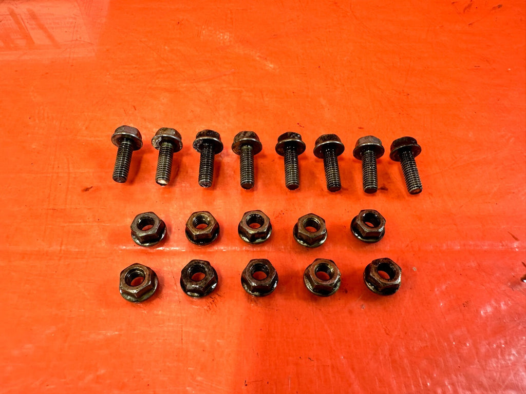 96 00 HONDA CIVIC   D16Y8 D16Y7 OIL PAN BOLTS AND NUTS   OEM #2970
