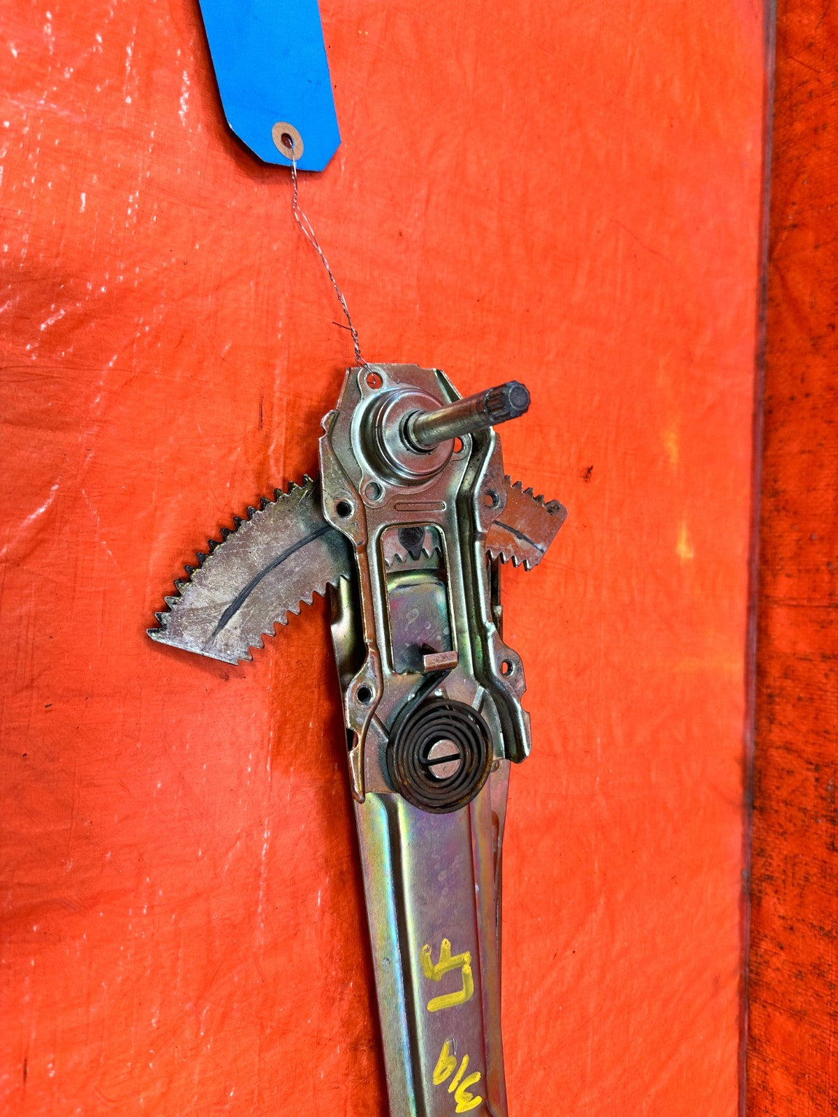 96 00 HONDA CIVIC COUPE   LEFT WINDOW REGULATOR   NON POWER   MANUAL   OEM 319  5