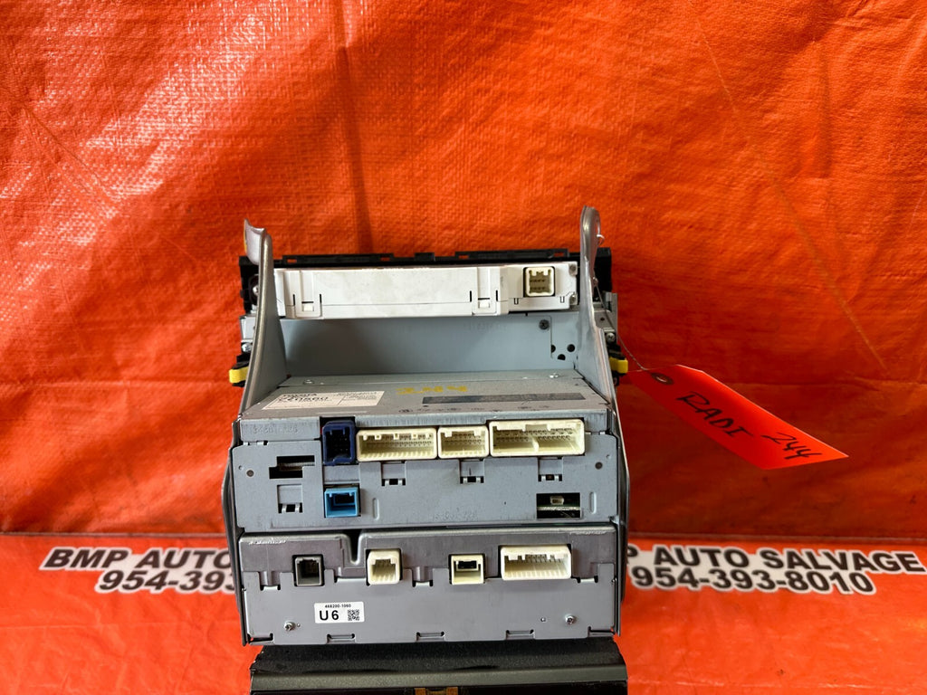08 09 LEXUS ES350   AM FM RADIO STEREO NAVIGATION GPS INFO DISPLAY   OEM #24413