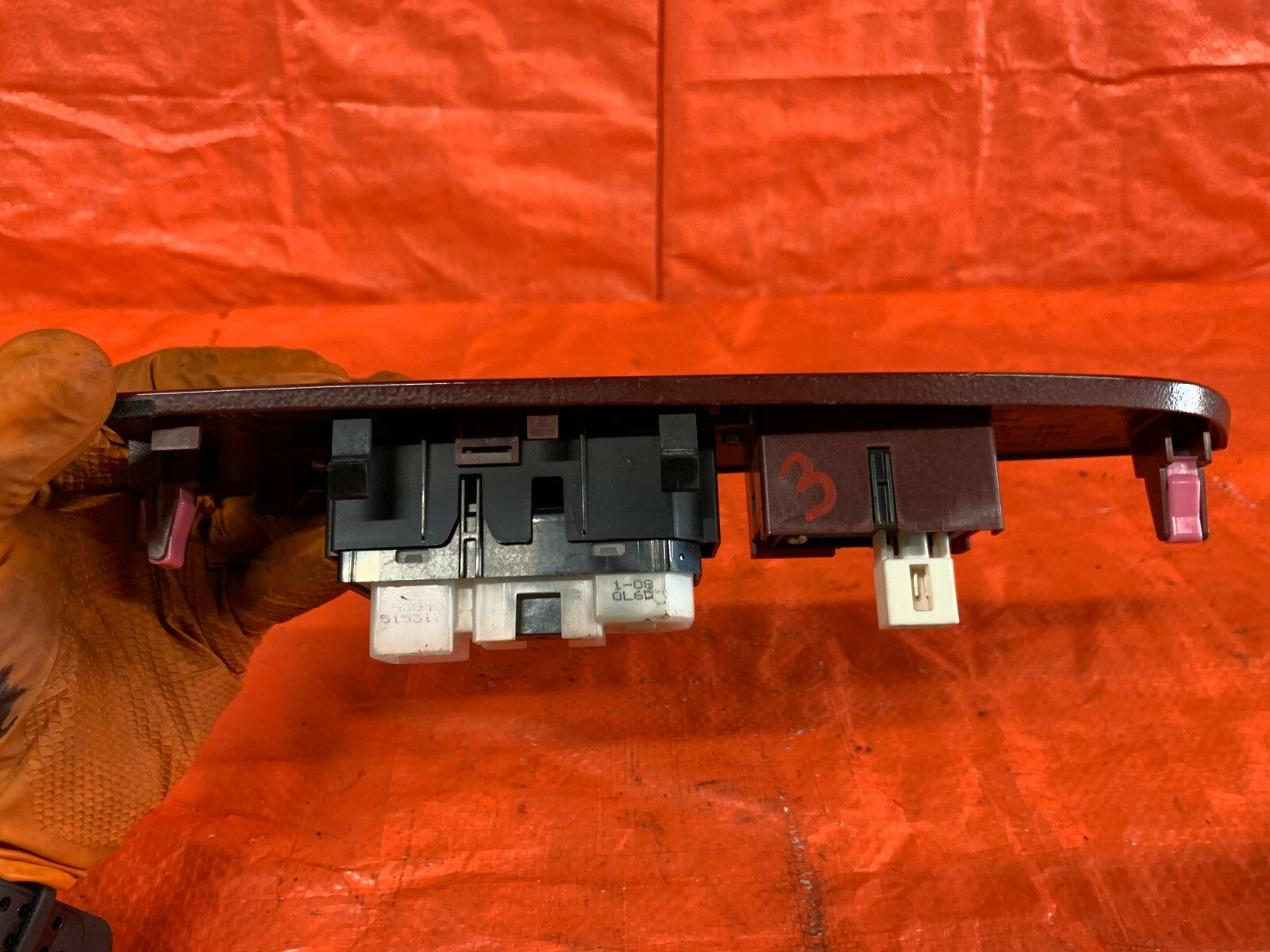 06 08 LEXUS IS250 IS350 PASSENGER RIGHT FRONT WINDOW SWITCH   OEM OE FACTORY3