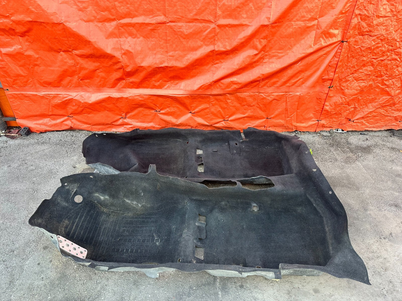 2013 13 SUBARU WRX STI WAGON INTERIOR FLOOR CARPET RUG MAT BLACK OEM 2830