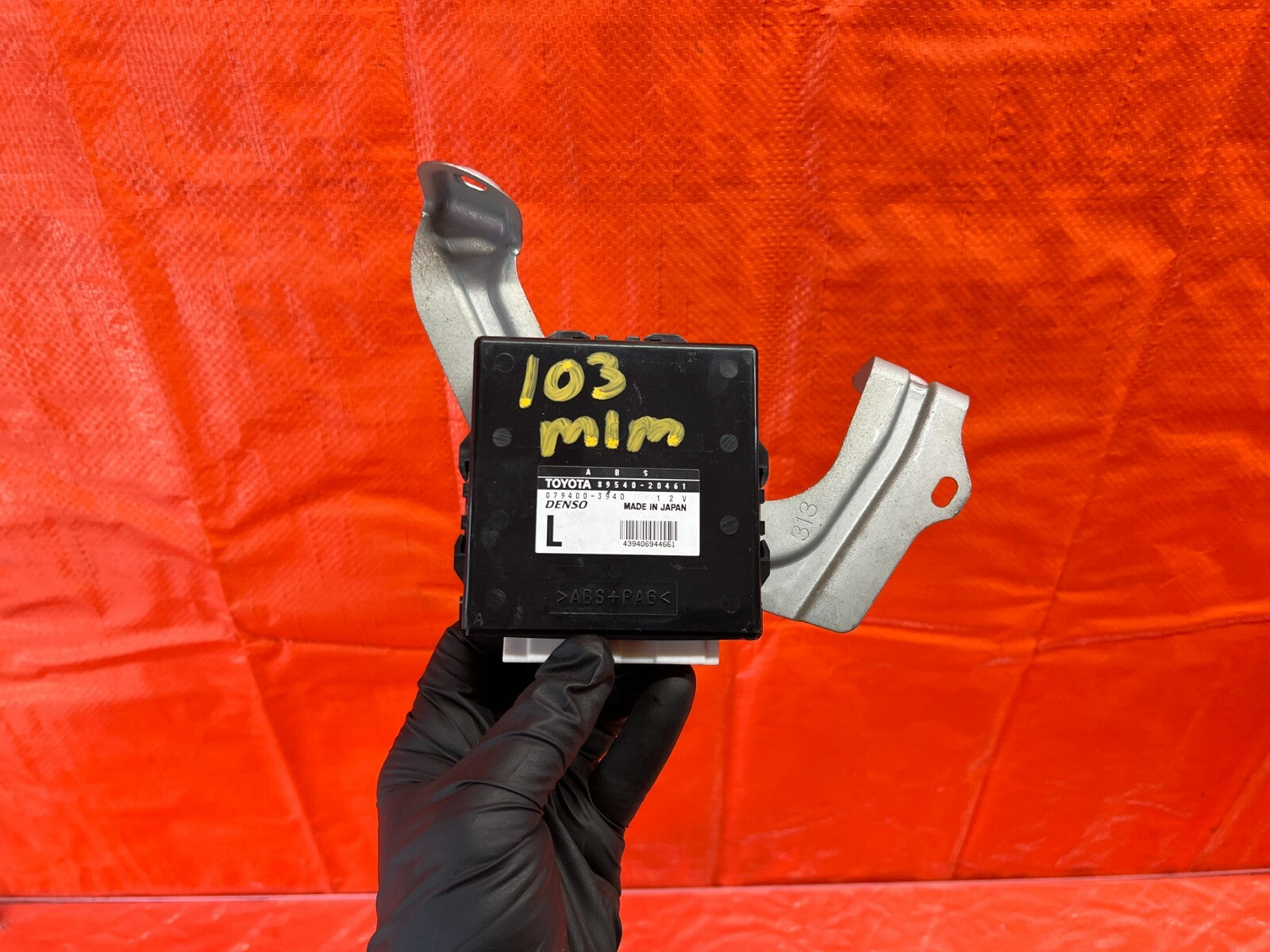 00 01 TOYOTA CELICA   ANTI LOCK BRAKE ABS UNIT CONTROL MODULE COMPUTER OEM #1030