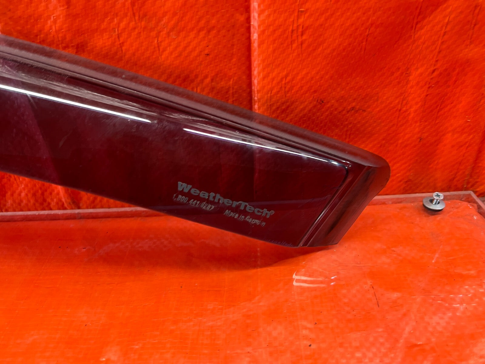 04 08 ACURA TL   WEATHERTECH BRAND   WINDOW VISOR DEFLECTOR   LEFT FRONT SIDE4