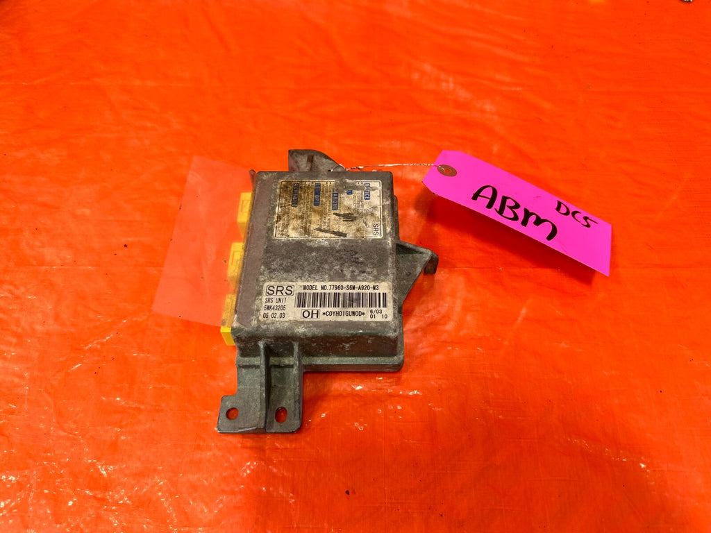 02 04 ACURA RSX   CONTROL MODULE   ACURA PART # 77960 S6M A92   OEM FACTORY #DC50